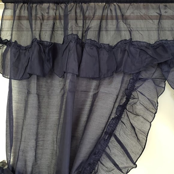 SOLD NEW Vtg Sears Priscilla Navy 60W X 54L - Picture 4 of 9